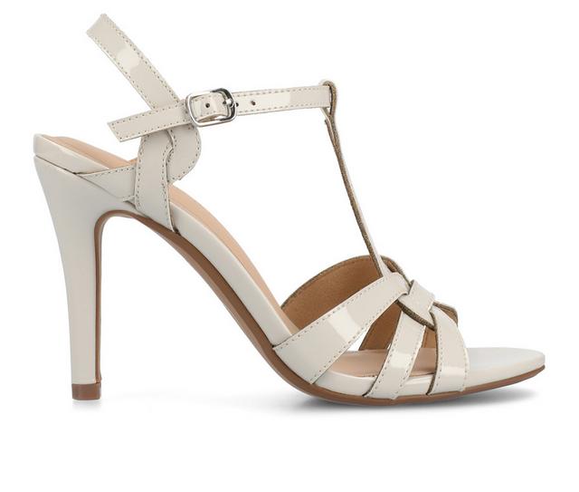Women's Journee Collection Valary Heels in Patent/bone color
