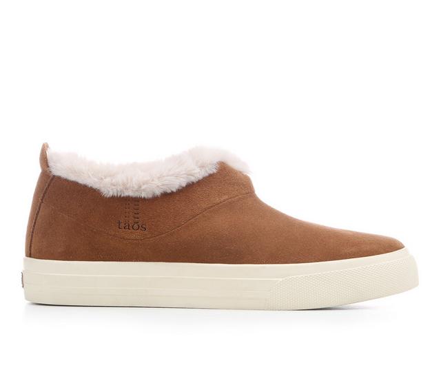 Women's TAOS Mini Chic Shoes in Chestnut Suede color