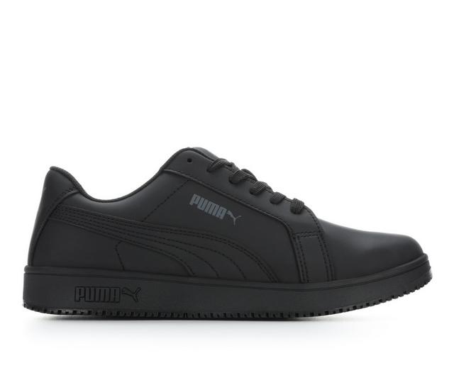 Men's Puma Safety Blast SR-M Work Shoes in Black/Black color