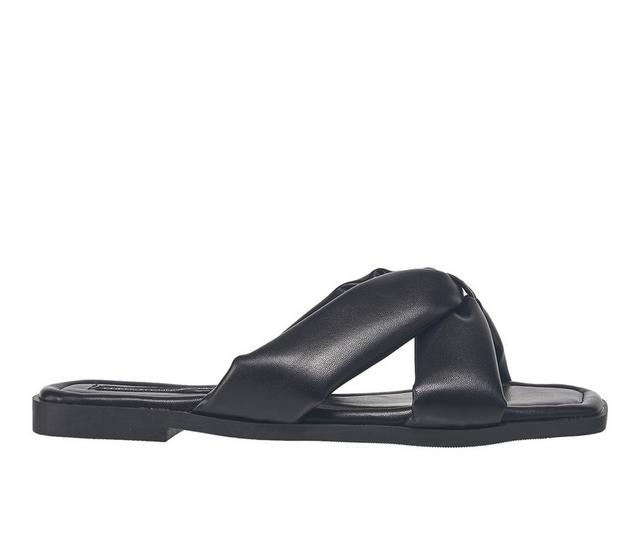 Women's French Connection Merci Sandals in Black color