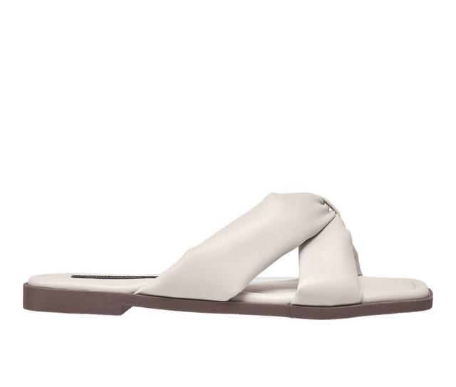 Women's French Connection Merci Sandals in Cream color