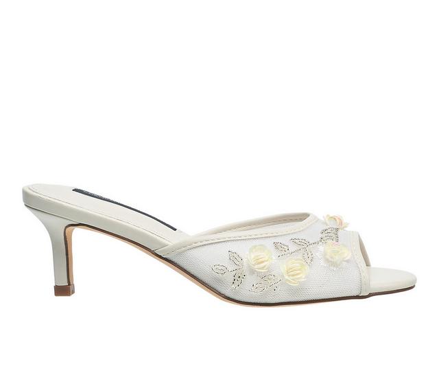 Women's French Connection Ritz Dress Sandals in White color