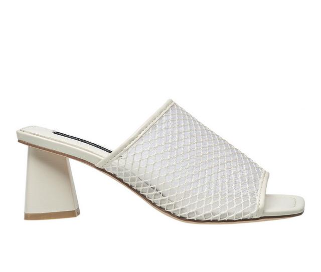 Women's French Connection Sevranm Dress Sandals in White color