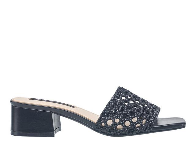 Women's French Connection Waves Dress Sandals in Black color