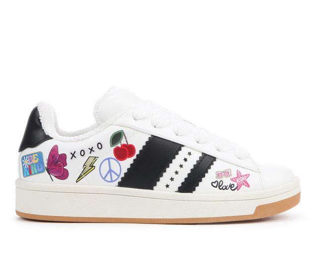 Kids' Steve Madden Little Kid & Big Kid Steve Madden Jteam Sneakers in White/Multi color