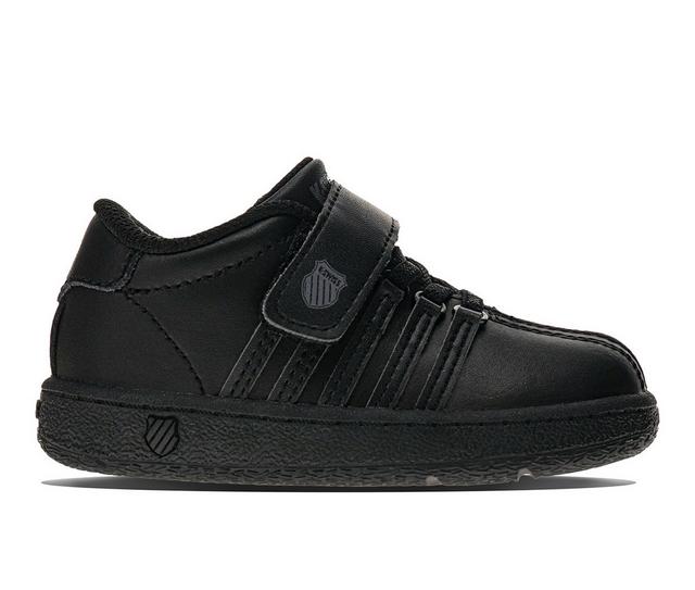 Boys' K-Swiss Classic Vn Velcro Sneakers in Black/Black color