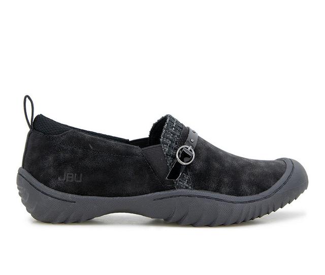 Women's JBU Mavis Casual Shoes in Black color