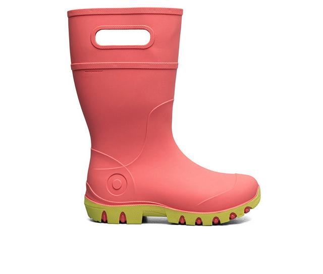 Kids' Bogs Footwear Essential Tall Rain Boots in Pink color