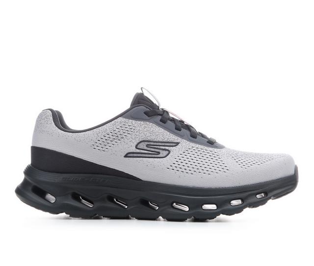 Men's Skechers 217020 GlideStep 2.0 Walking Shoes in Grey/Black color