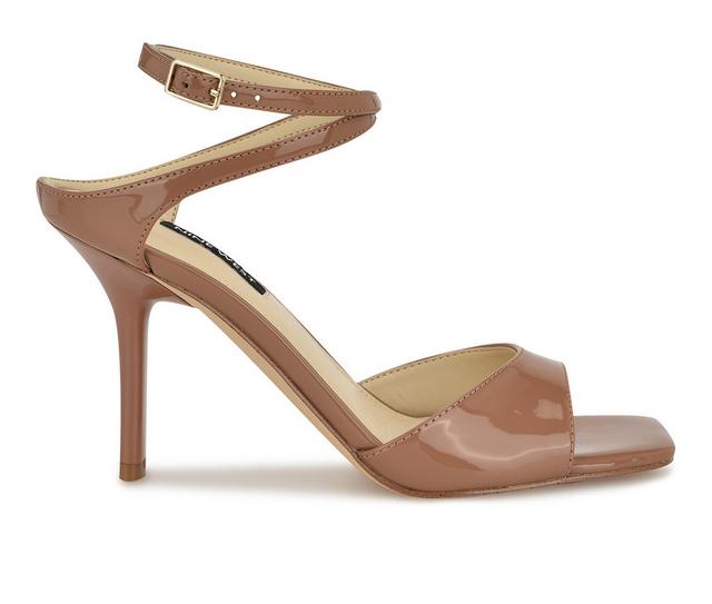 Women's Nine West Devans Dress Sandals in Medium Natural color