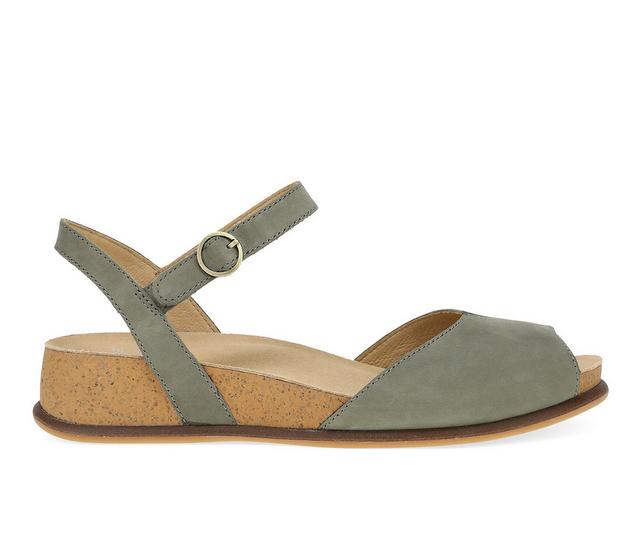 Women's Dansko Cass Sandals in Sage color
