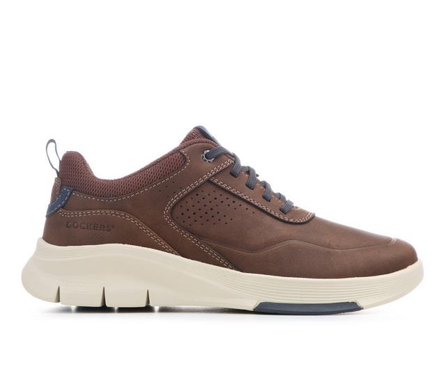 Men's Dockers Pivot Dress Shoes in Dark Tan color