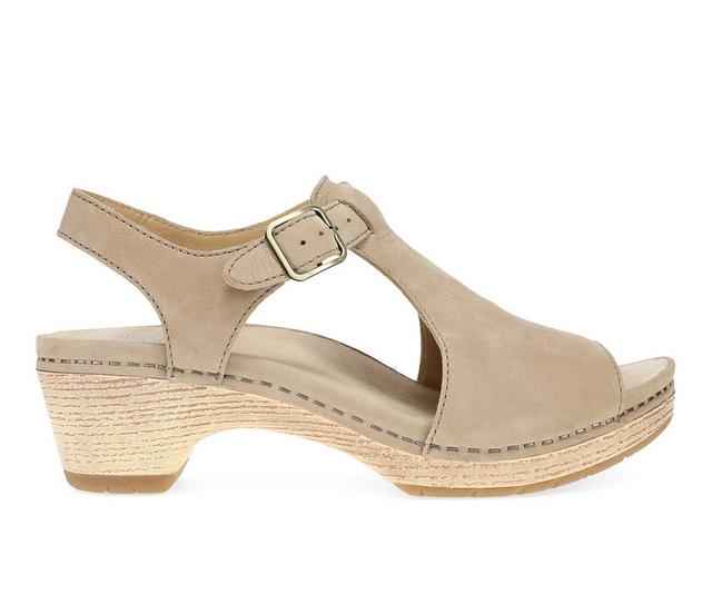 Women's Dansko Laverne Heeled Sandals in Sand color