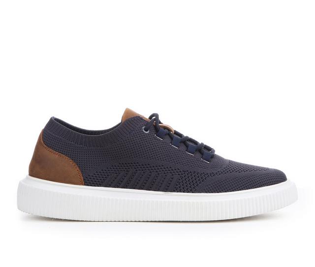 Men's Johnston and Murphy Dixon Dress Sneaker in Navy color