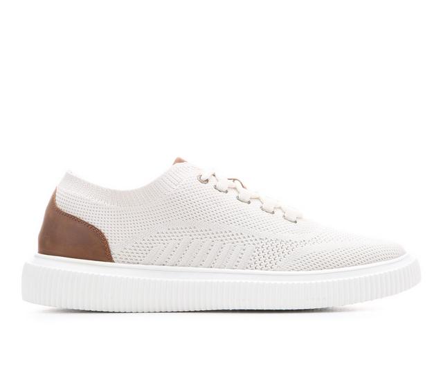 Men's Johnston and Murphy Dixon Dress Sneaker in White color