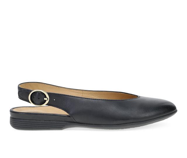 Women's Dansko Lea Flats in Black color