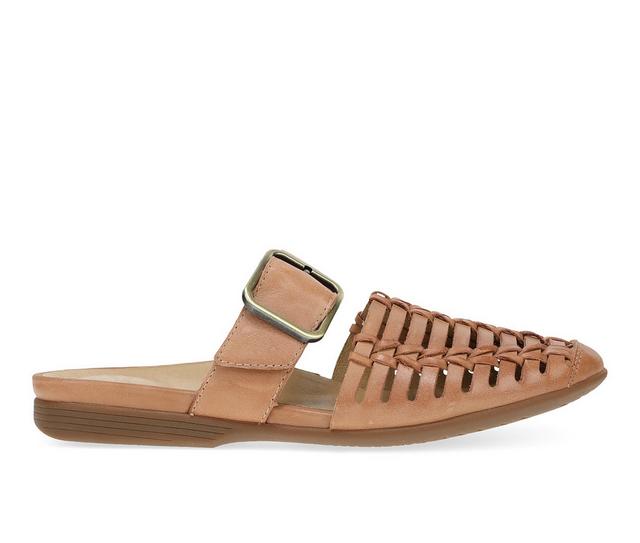 Women's Dansko Leilani Mules in Light Tan color