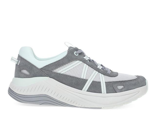 Women's Dansko Poppy Sneakers in Frost Grey color