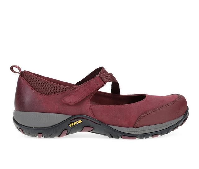 Women's Dansko Primrose Mary Jane in Wine color