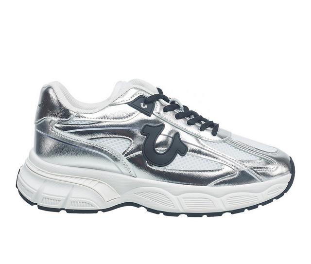 Women's True Religion Onika Sneakers in Silver Multi color