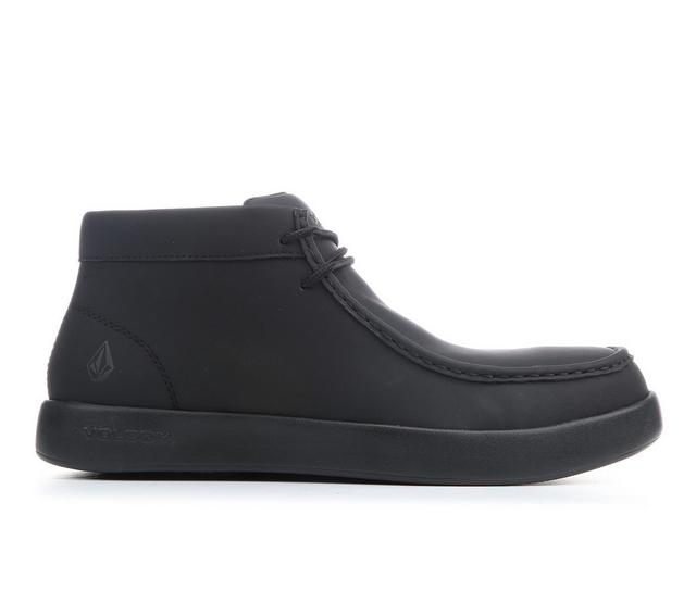 Volcom Work Chill Mid EH Work Boots in Black color