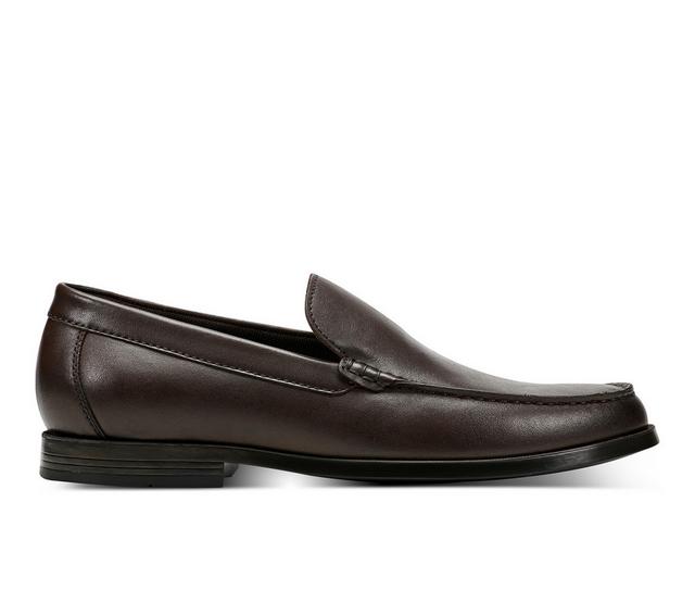Men's Rockport Whitley Loafers in Dark Brown color