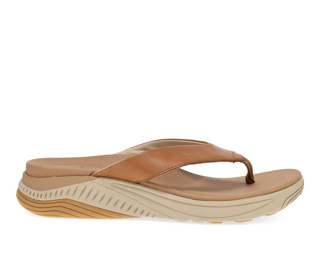 Women's Dansko Rosemary Flip Flops in Tan color