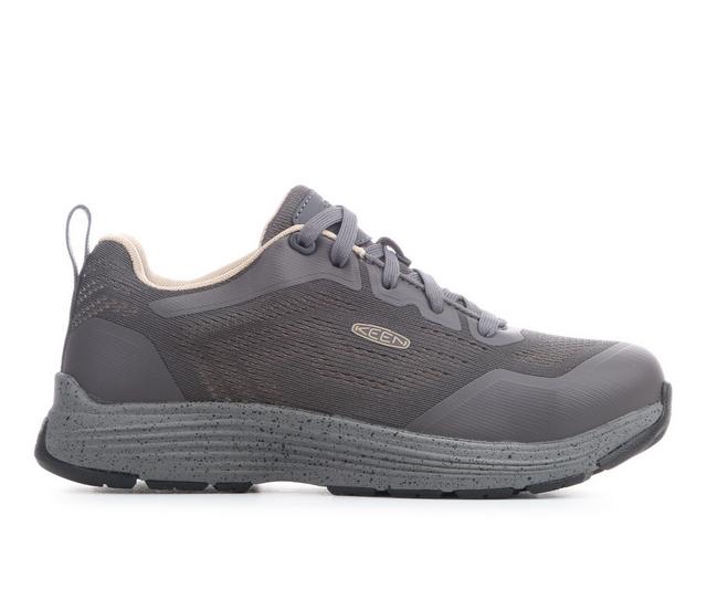 Women's KEEN Utility Sparta II ESD Work Shoes in Magnet/Safari color