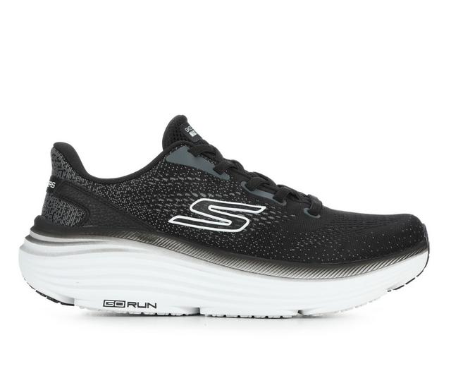 Men's Skechers 220621 Max Cushion Endeavor Running Shoes in Black/White W color