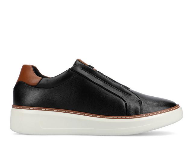 Men's Vance Co. Forbes Slip On Sneakers in Black color