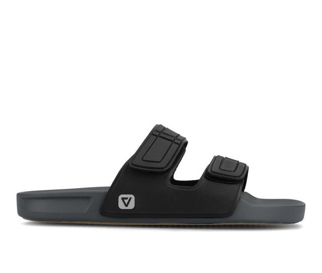 Men's Vance Co. Mario Sandals in Black color