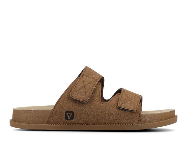 Men's Vance Co. Orlando Sandals in Chestnut color