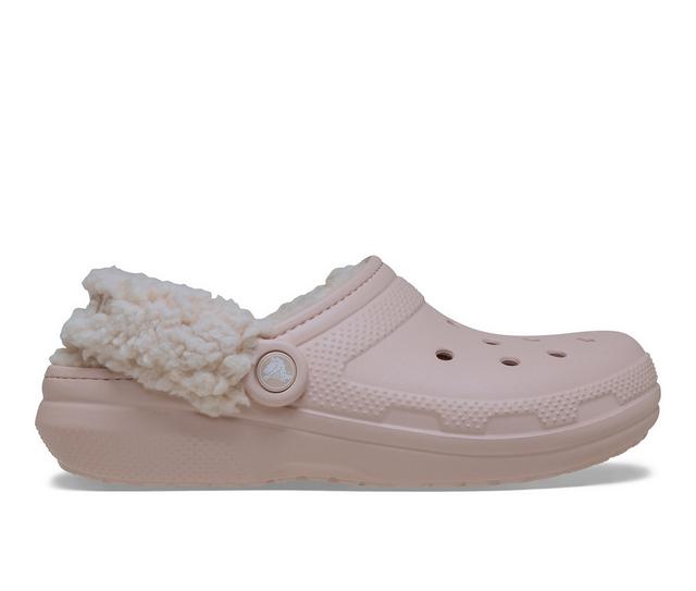 Women's Crocs Classic Fleece Lined Clog in Quartz color