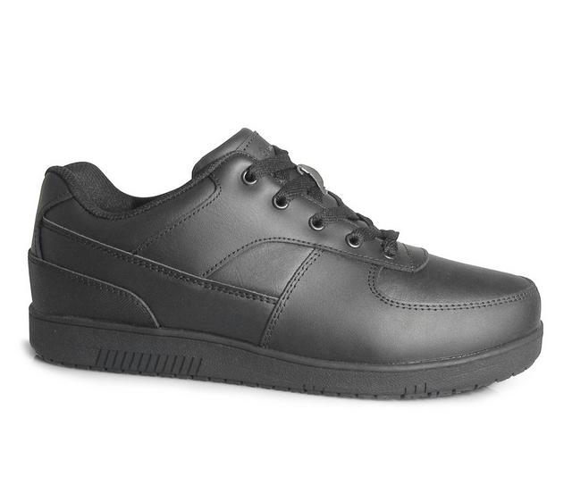 Men's Genuine Grip 210 Sport Classic Slip Resistant Shoes in Black color