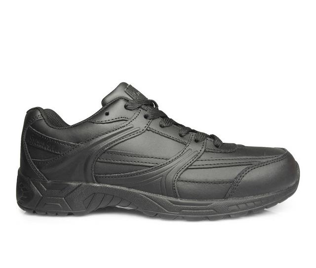 Genuine Grip 1110 Athletic Slip Resistant Shoes in Black color