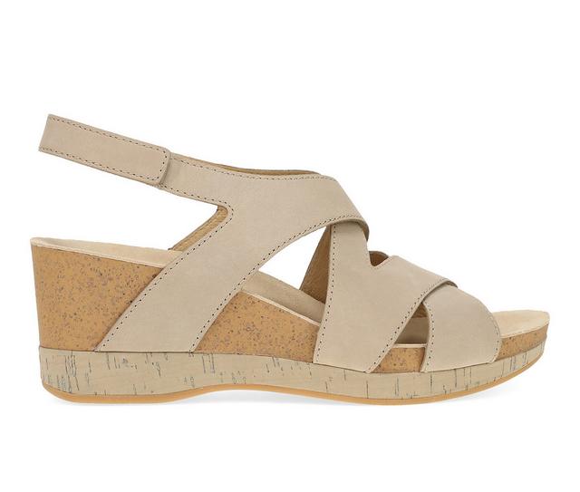 Women's Dansko Shyla Wedge Sandal in Sand color