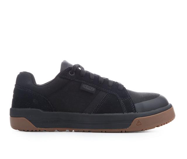 Women's KEEN Utility Kenton EH Work Shoes in Black/Gum color