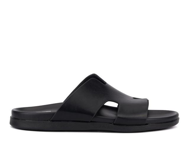 Men's New York and Company Chester Outdoor Sandals in Black color