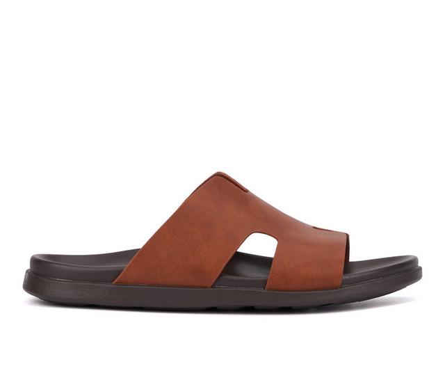 Men's New York and Company Chester Outdoor Sandals in Tan color