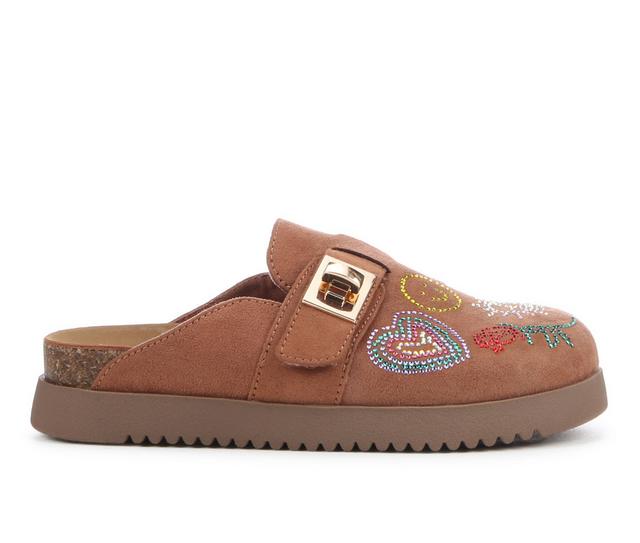Girls' Steve Madden Little Kid & Big Kid JMoneyyr Clogs in Brown color