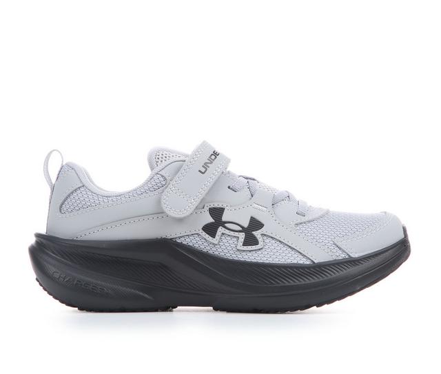 Boys' Under Armour Little Kid Assert 11 Sneakers in Gry/Black color