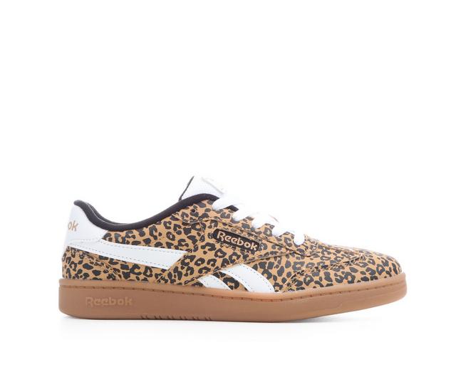 Girls' Reebok Big Kid Forte Lounger GS G Sneakers in Leopard color
