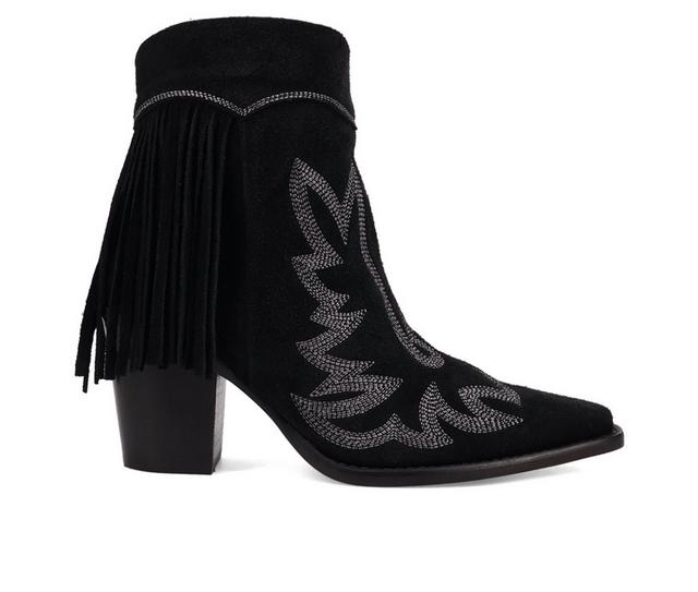 Women's Dingo Boot Wild Sage Western Boots in Black color