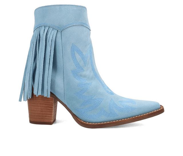 Women's Dingo Boot Wild Sage Western Boots in Blue color