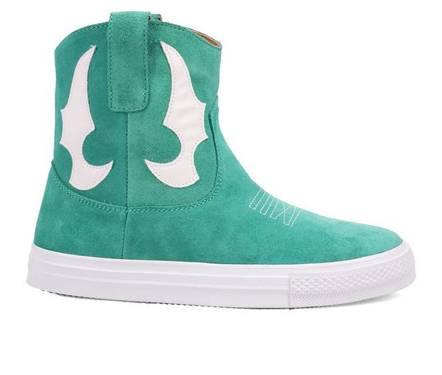 Women's Dingo Boot Ollie Western Boots in Green color