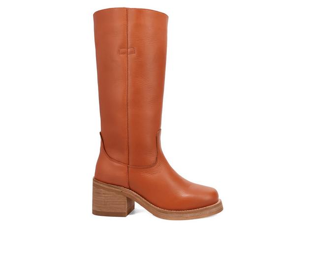 Women's Dingo Boot Vagabond Western Boots in Russet color