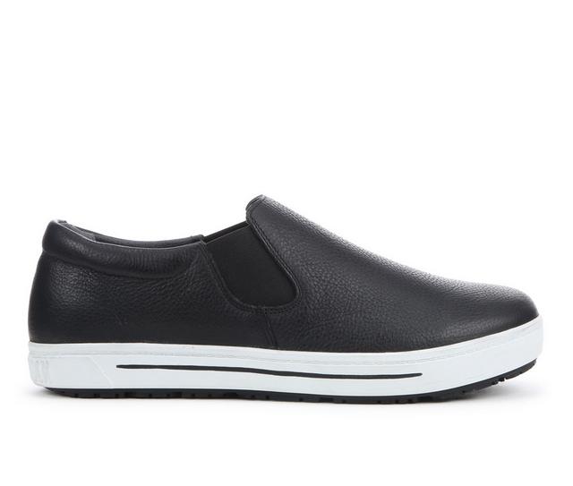 Men's Birkenstock QO400 Slip Resistant Shoes in Black color