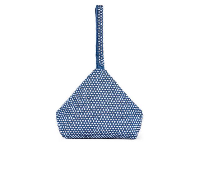 Lady Couture Bling Bag in Blue Denim color