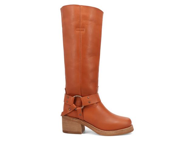Women's Dingo Boot Casbah Knee High Boots in Russet color