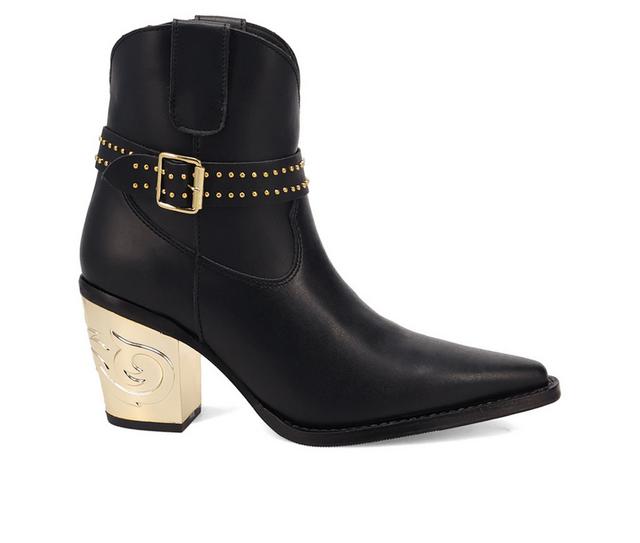 Women's Dingo Boot Milano Western Boots in Black color